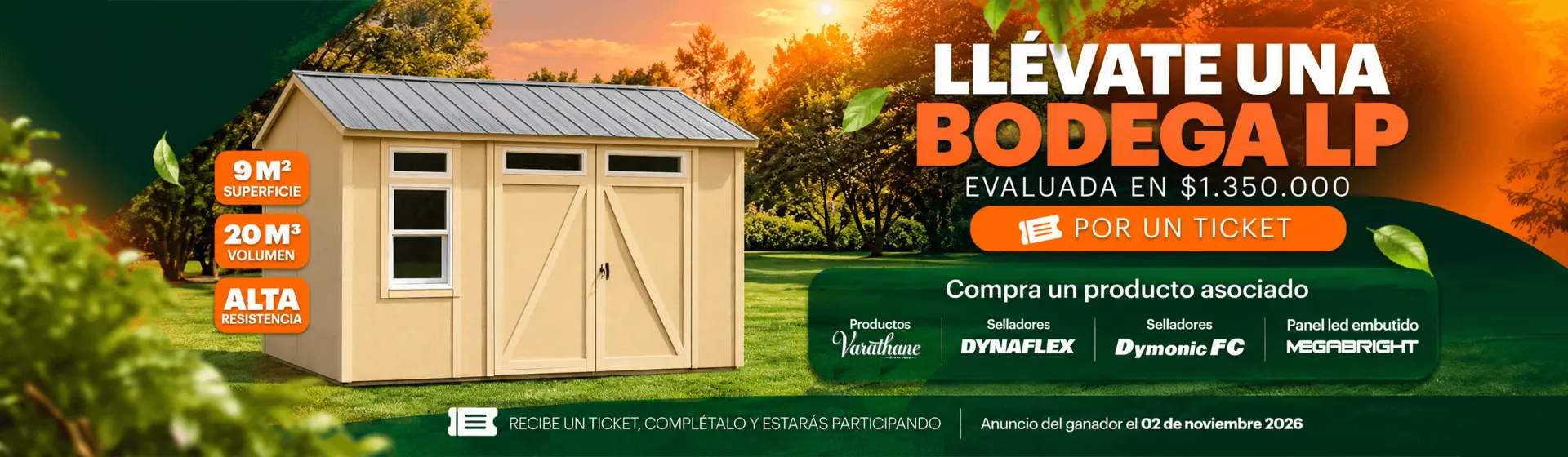 Concurso: llévate una Bodega LP evaluada en $1.350.000 por un ticket